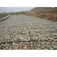 Gabion Kasten / Gabion Käfig Gebrauch für Straßengebäude Heißer Verkauf